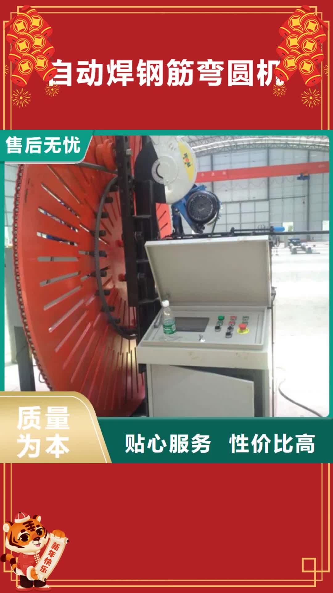 资阳【自动焊钢筋弯圆机】 钢筋笼绕筋机厂家案例
