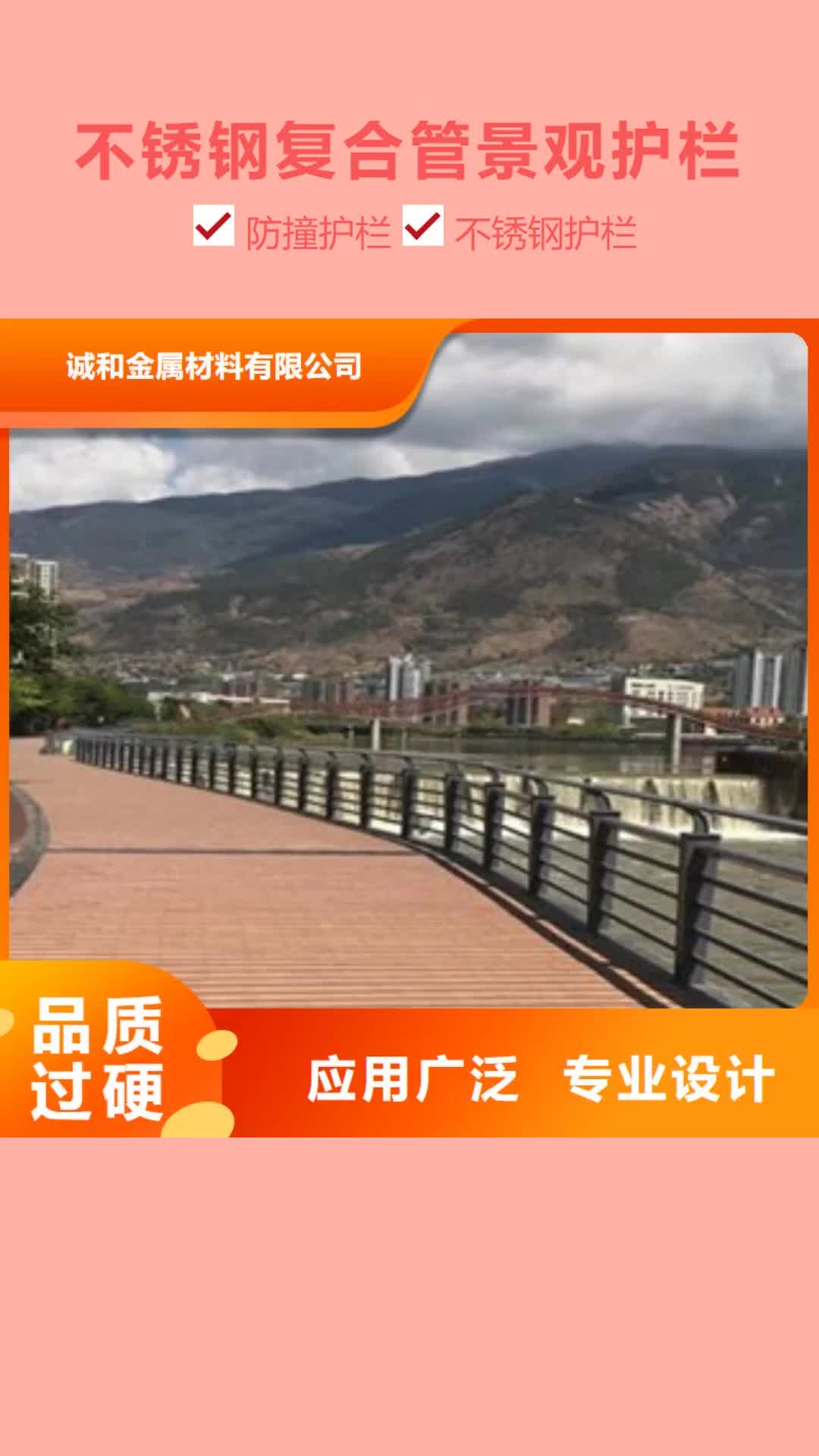 定西【不锈钢复合管景观护栏】护栏立柱专业生产N年