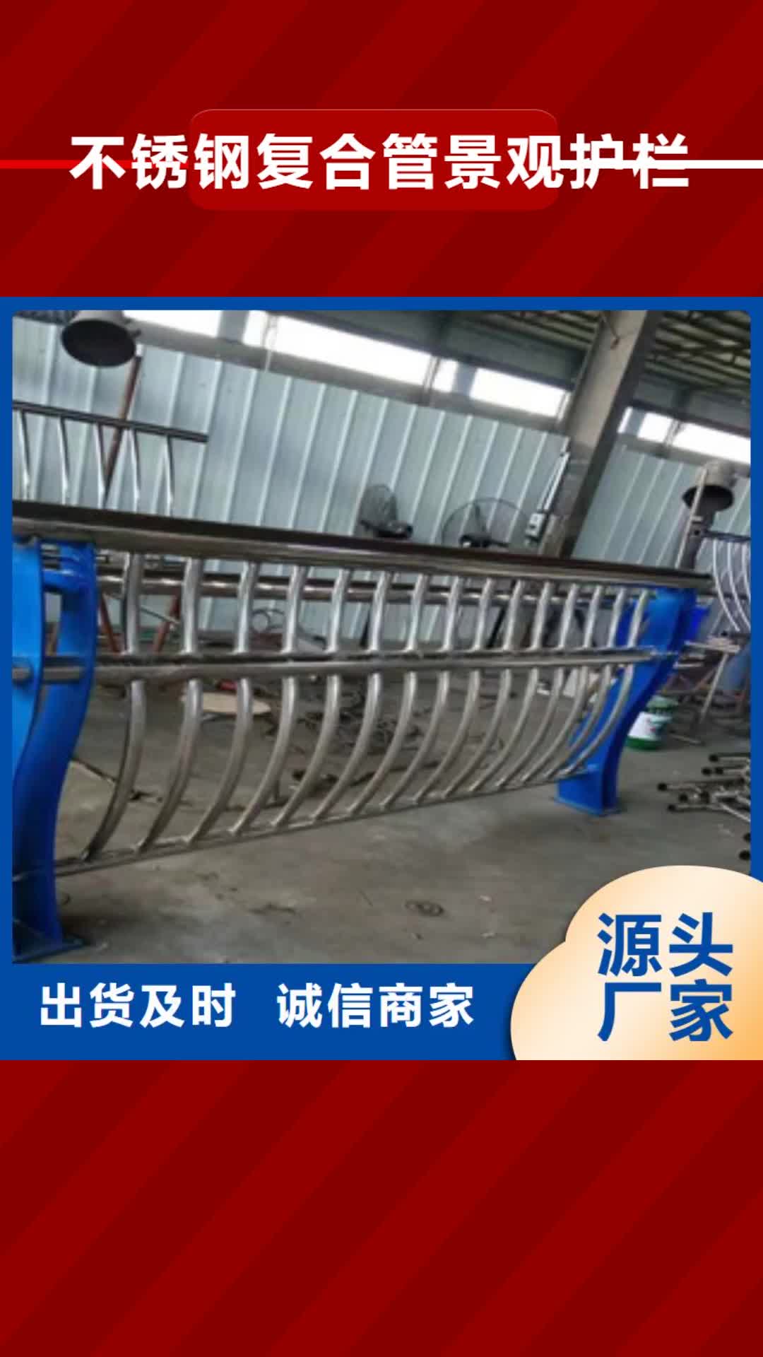 长春 不锈钢复合管景观护栏-【市政道路防护栏】源厂定制