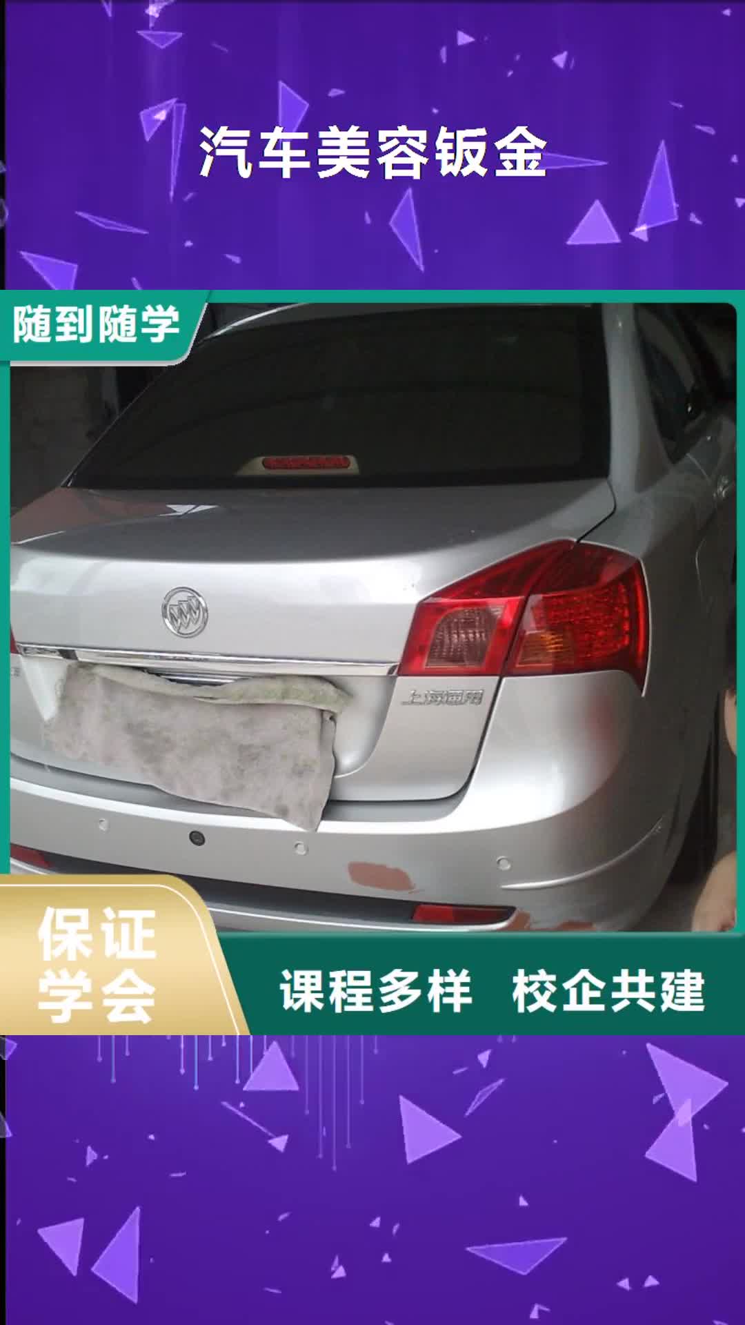 延安 汽车美容钣金-【虎振学校】手把手教学