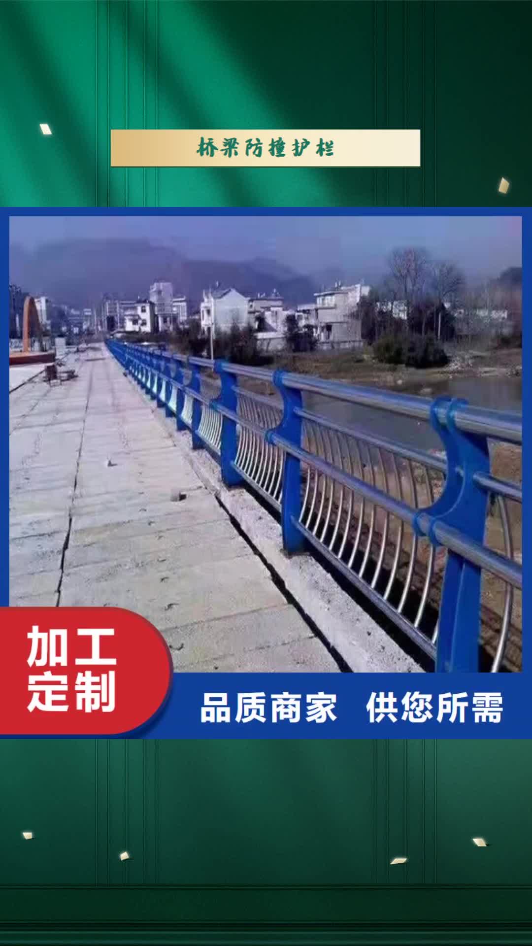 平顶山【桥梁防撞护栏】 不锈钢栏杆厂家精选