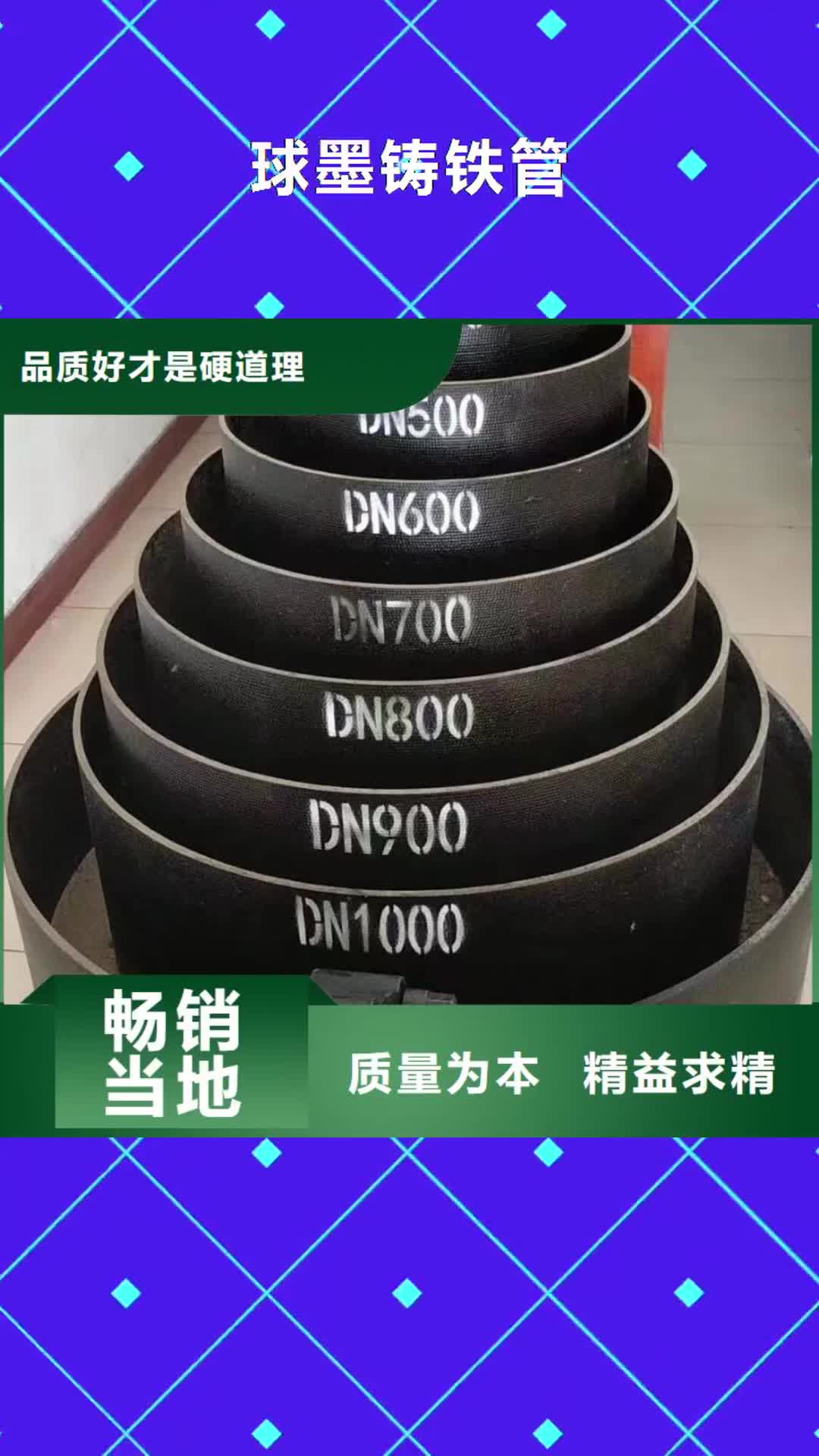 广安 球墨铸铁管厂家精选