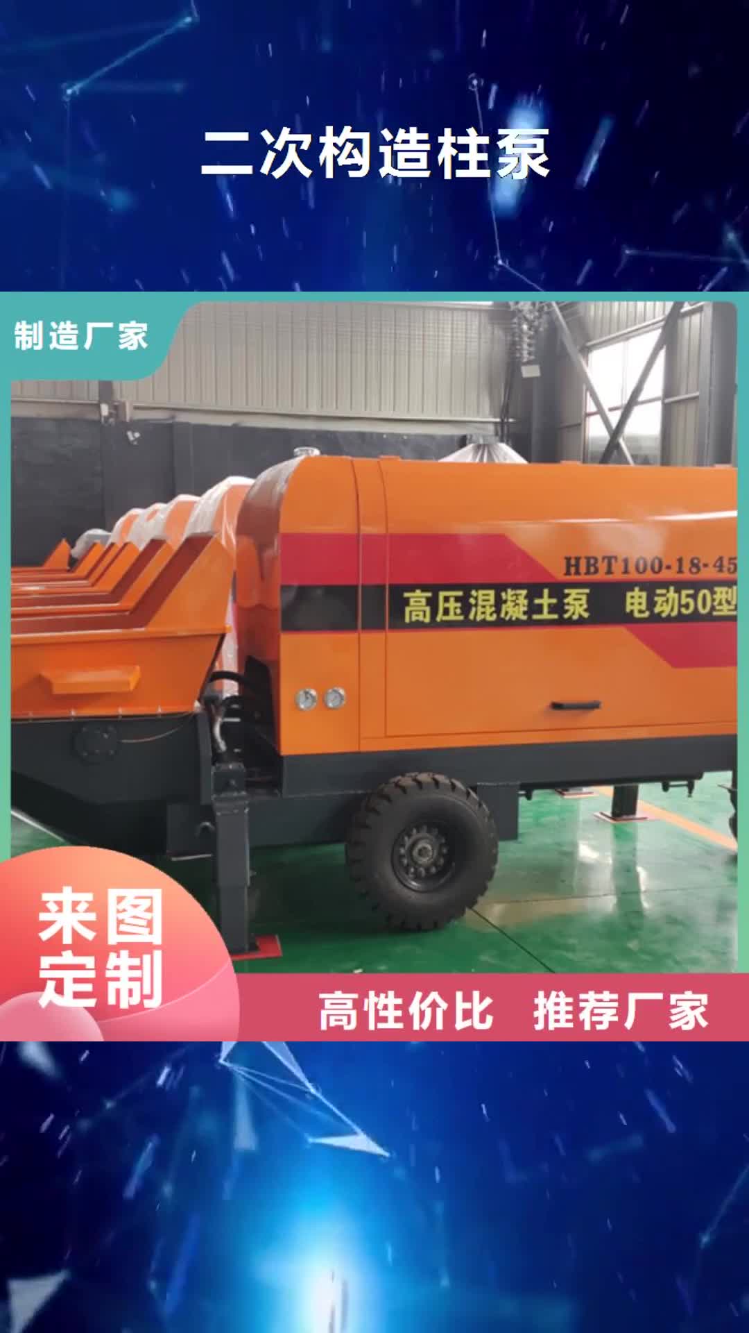 东莞 二次构造柱泵【 微型混凝土泵】专业完善售后