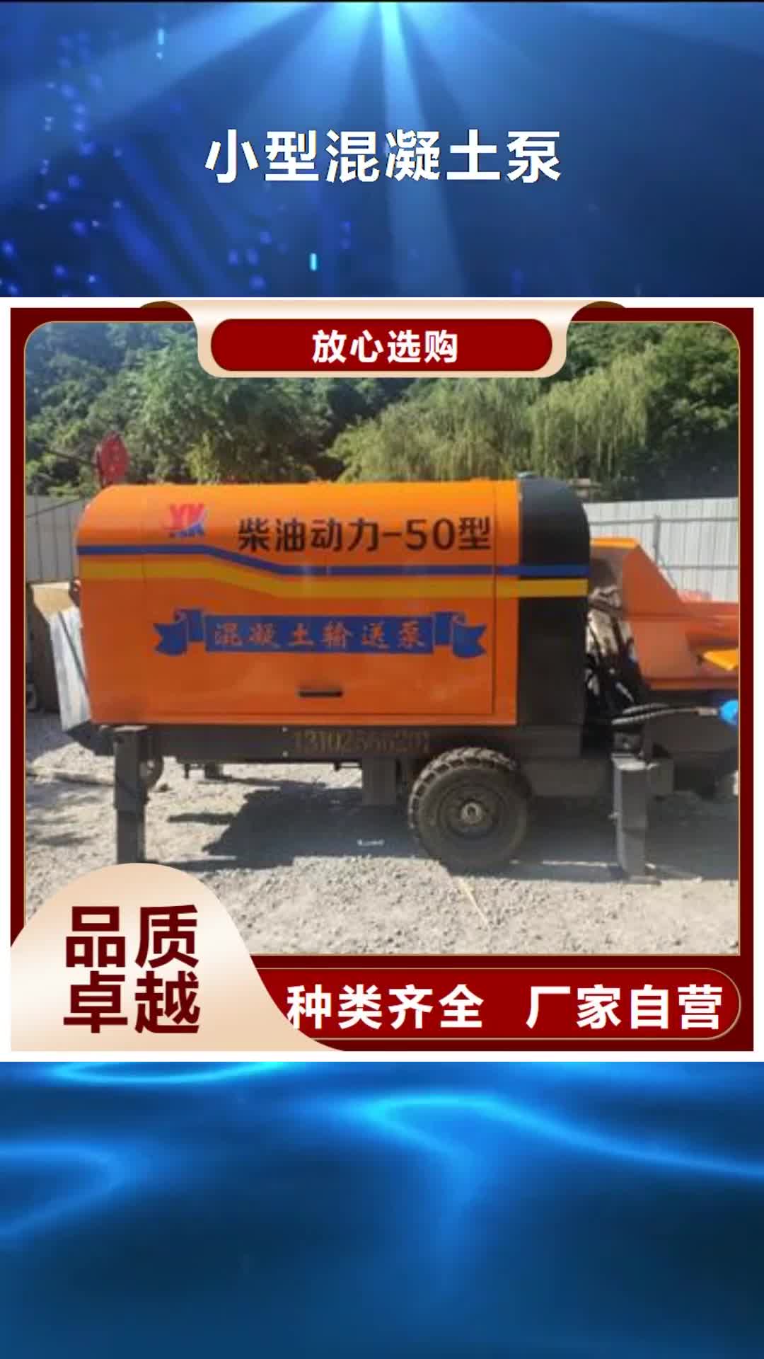 包头【小型混凝土泵】,混凝土泵厂家