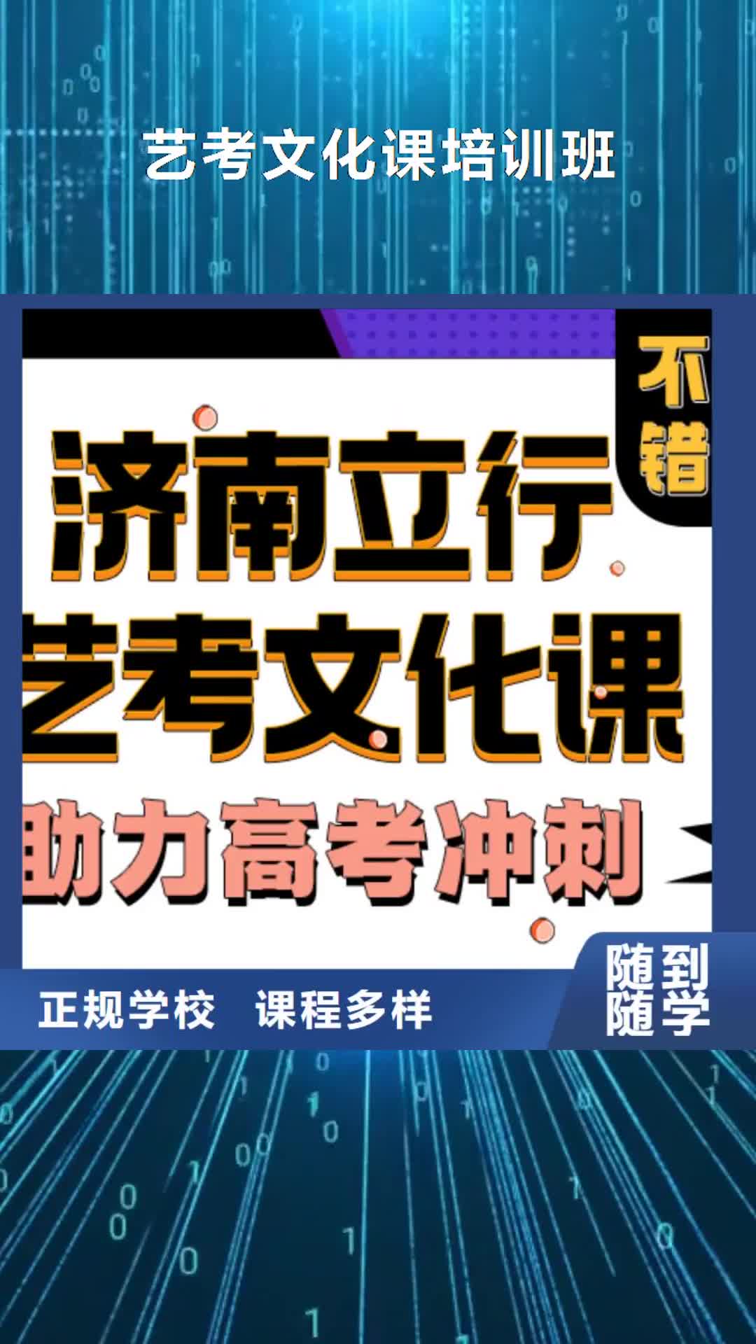 长沙 艺考文化课培训班课程多样