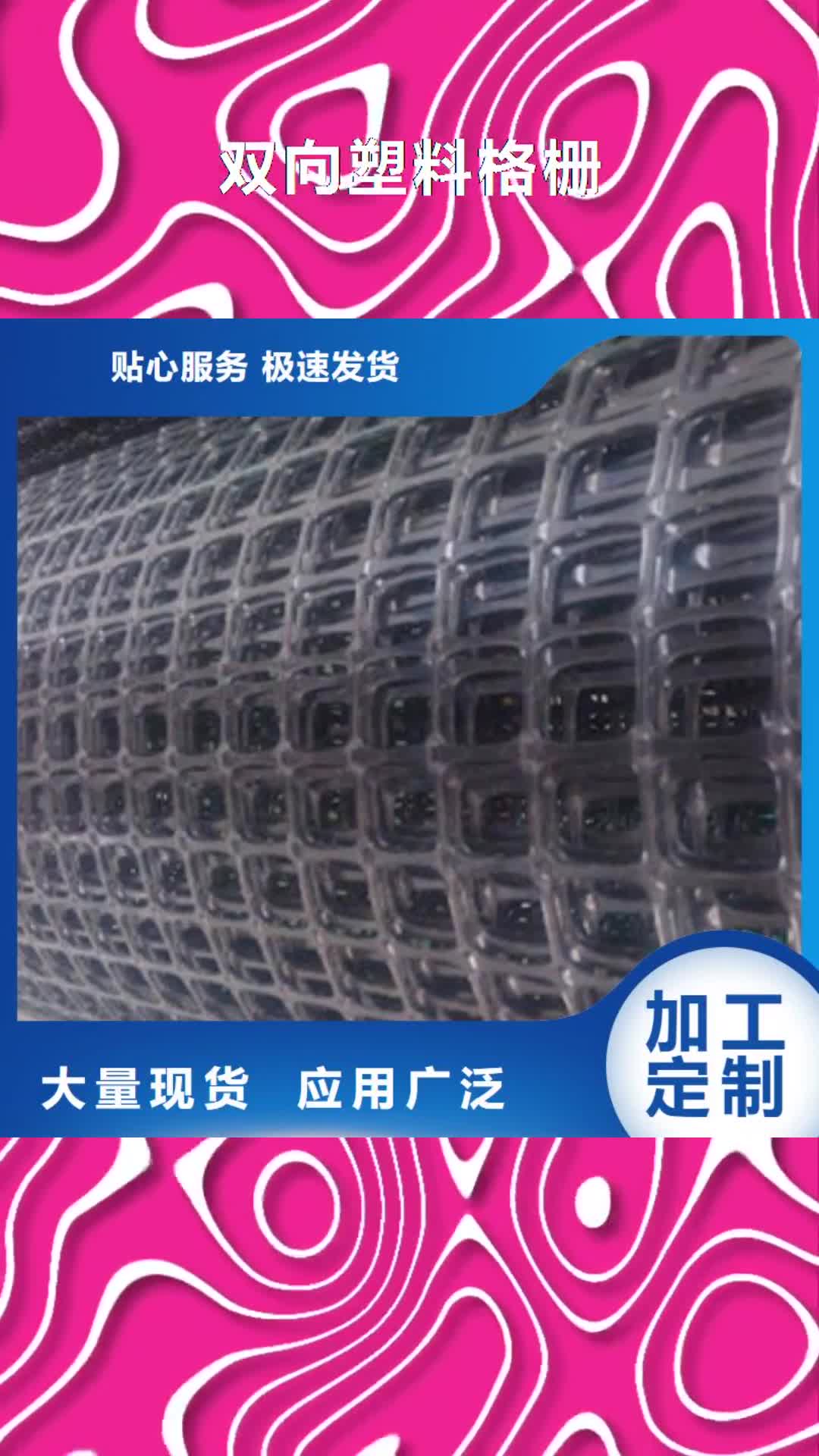【拉萨 双向塑料格栅_膨润土防水毯优选原材】