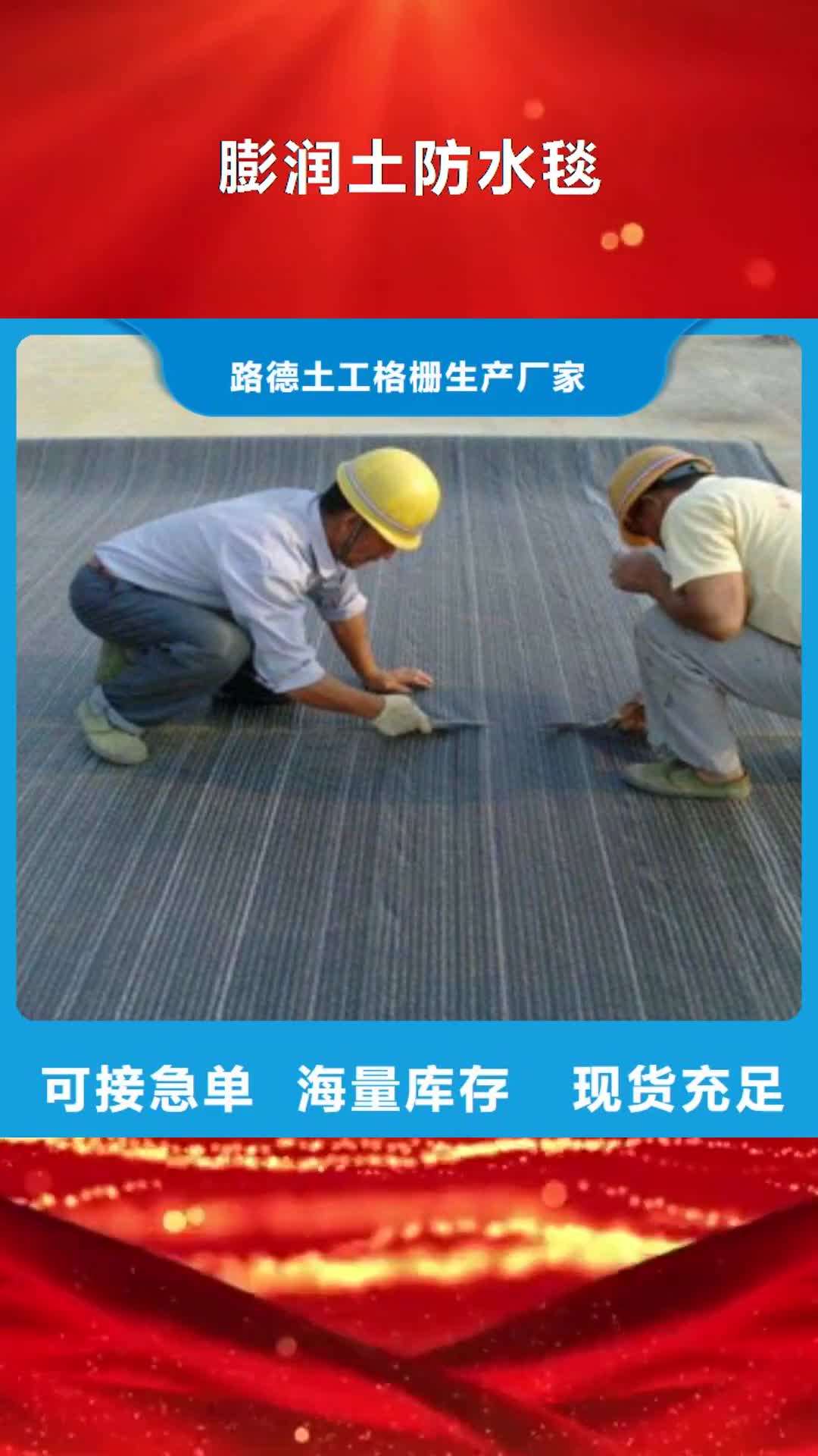 厦门【膨润土防水毯】 塑料土工格栅用好材做好产品