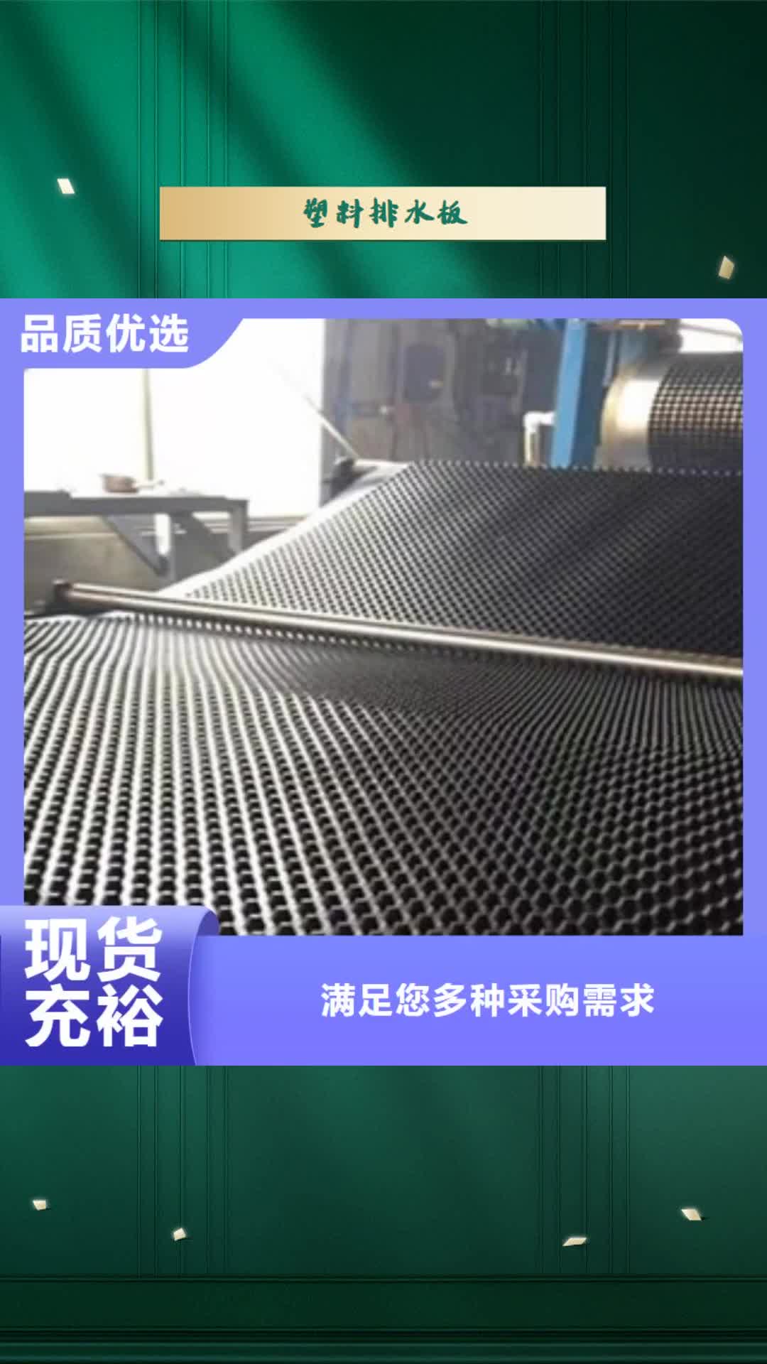 香港【塑料排水板】玻纤土工格栅源头厂家直销